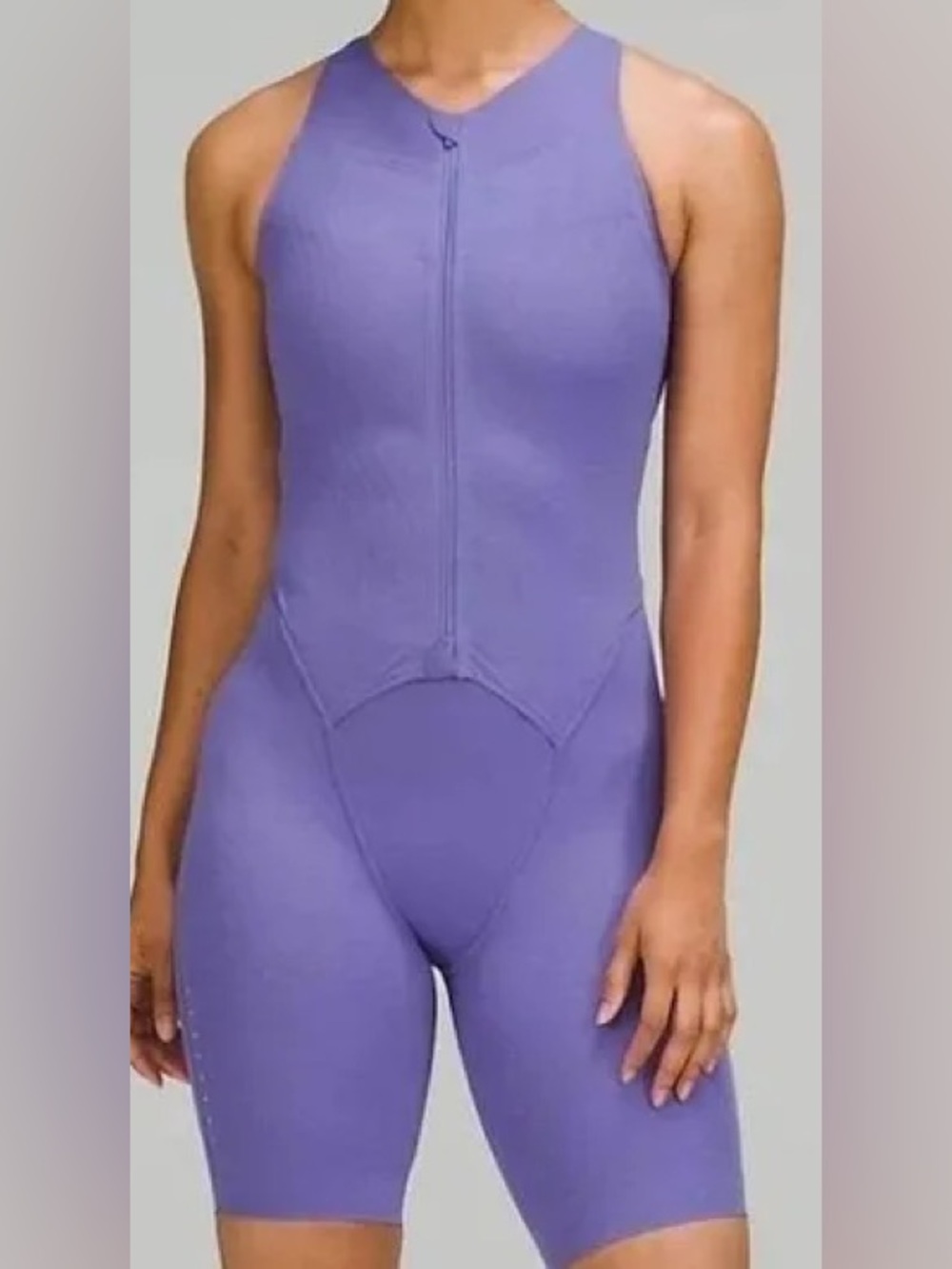 Lululemon Athletica SenseKnit Running One Piece Charged Indigo Size 10